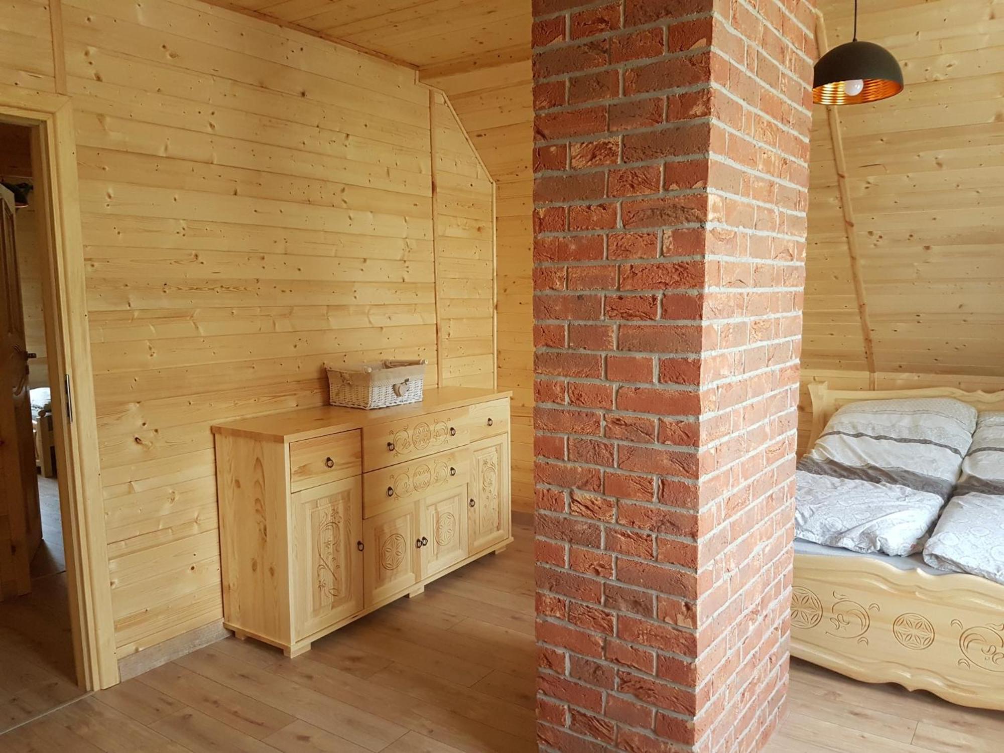 Wooden Holiday Home In Skrzynia With Terrace Osiek  Exterior photo
