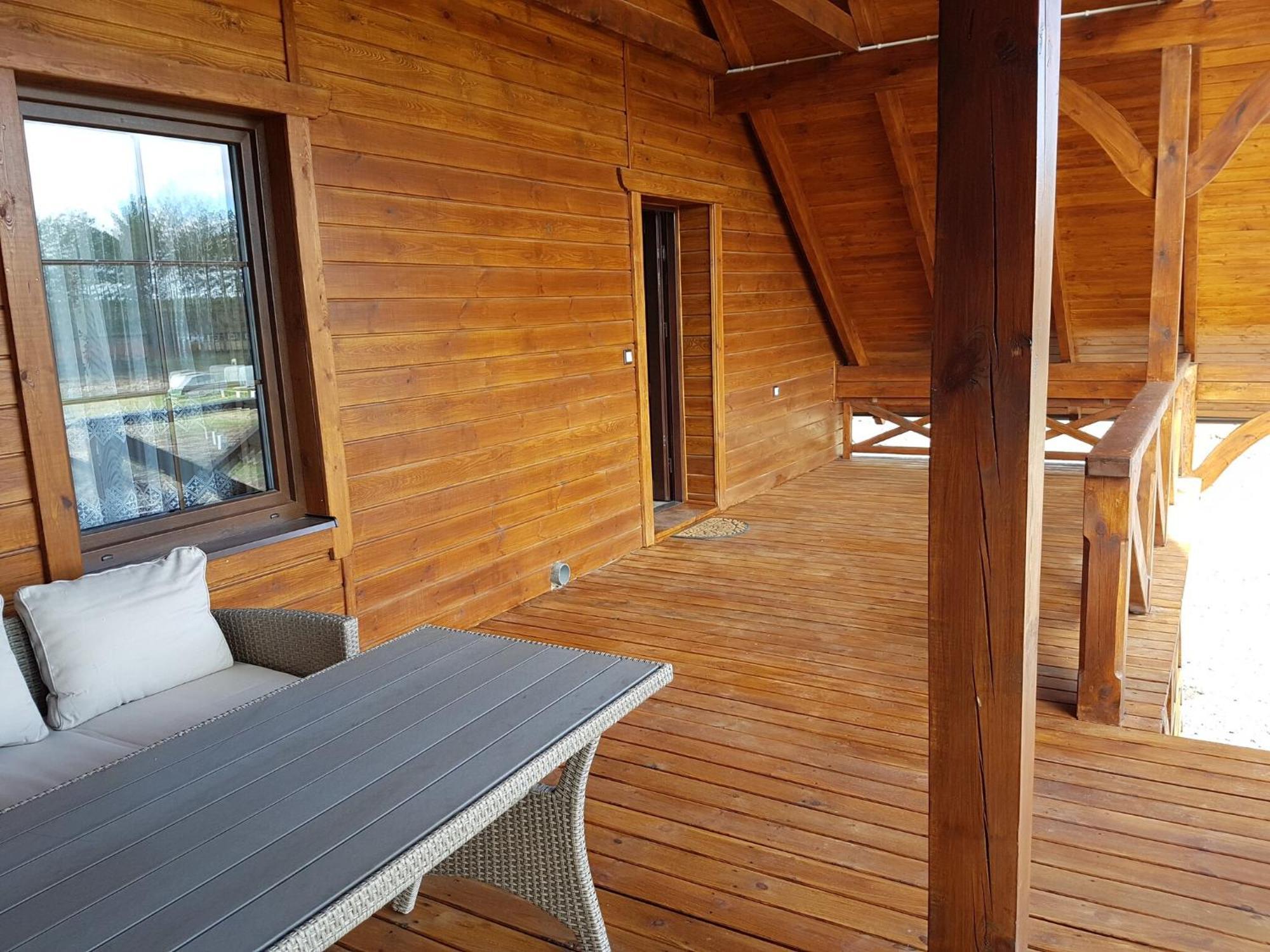 Wooden Holiday Home In Skrzynia With Terrace Osiek  Exterior photo